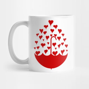 Catching hearts Mug